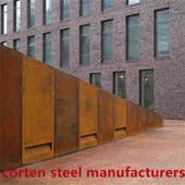 SMA400AW SMA400BW Corten metallplate